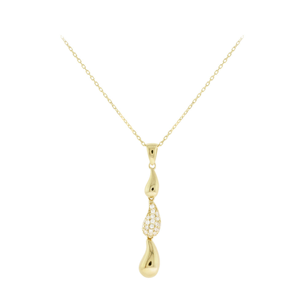 Gold Droplet Necklace