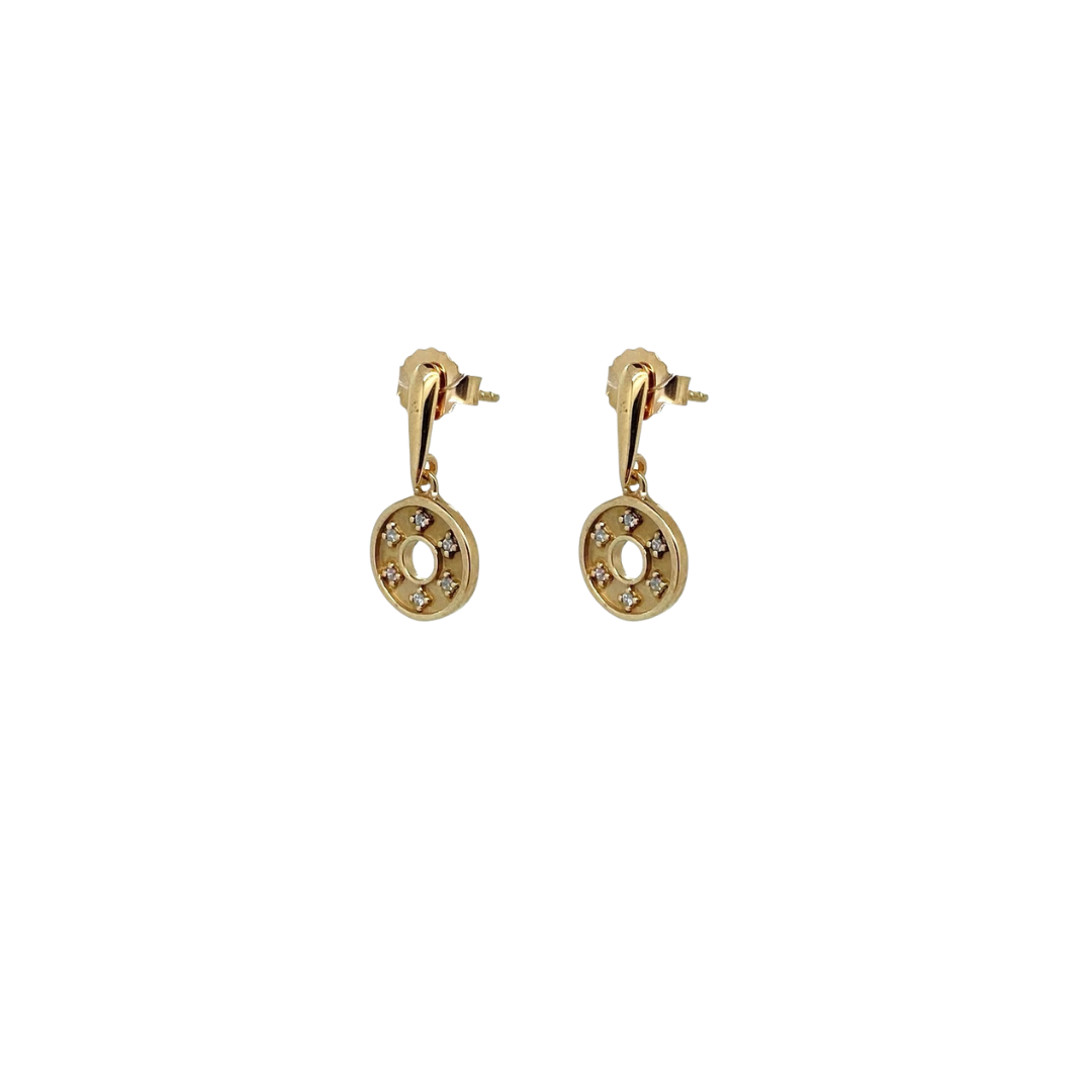 Rose Gold Drop Earrings