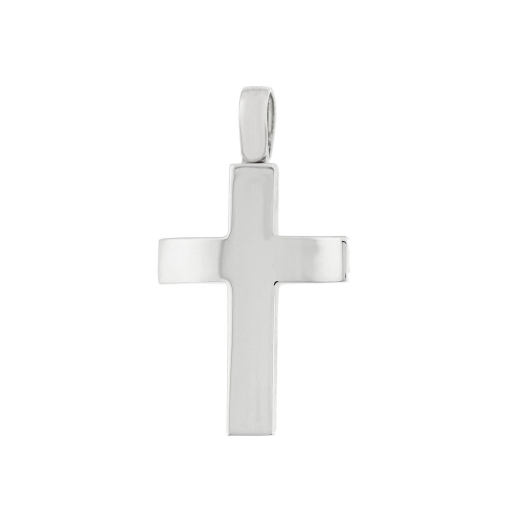 White Gold Cross