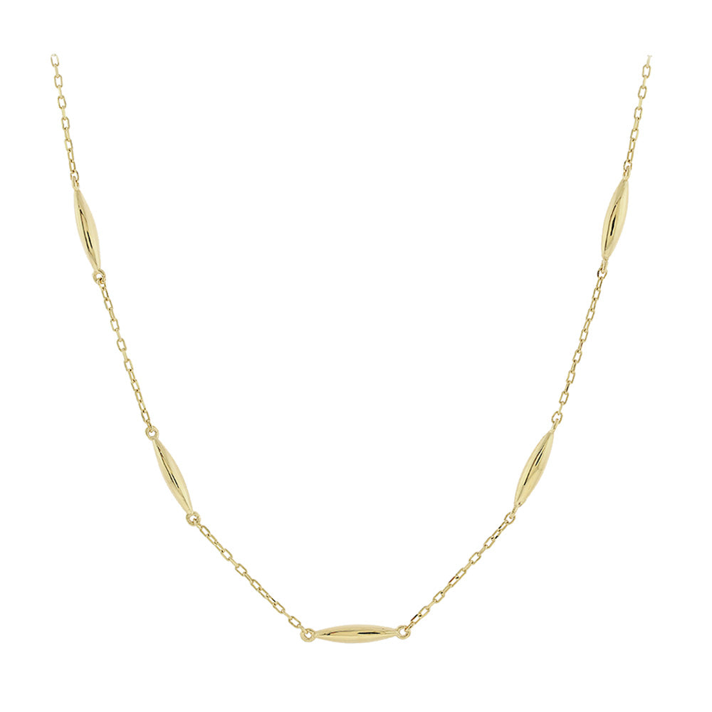 Yellow Gold Layering Necklace