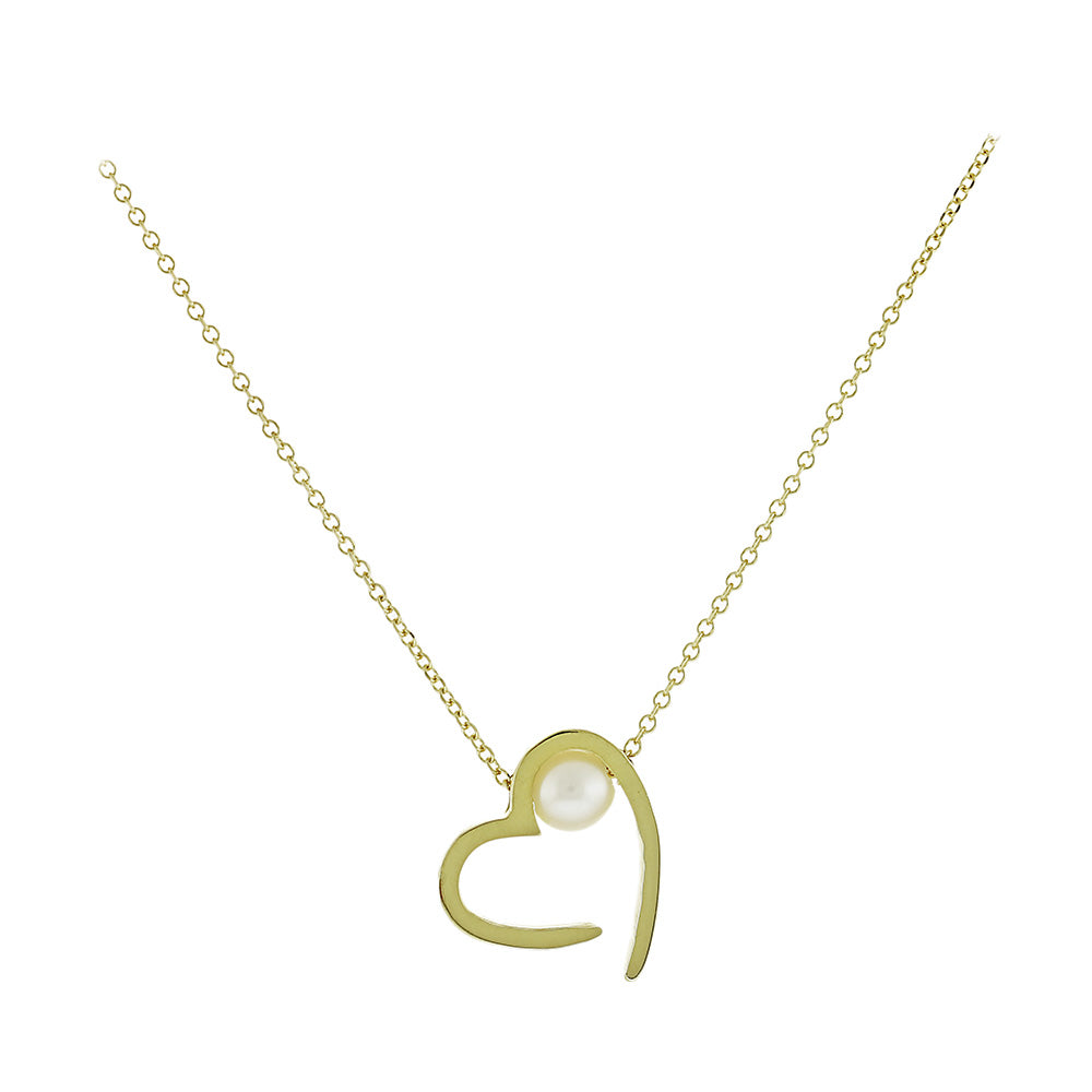 Gold Heart Necklace