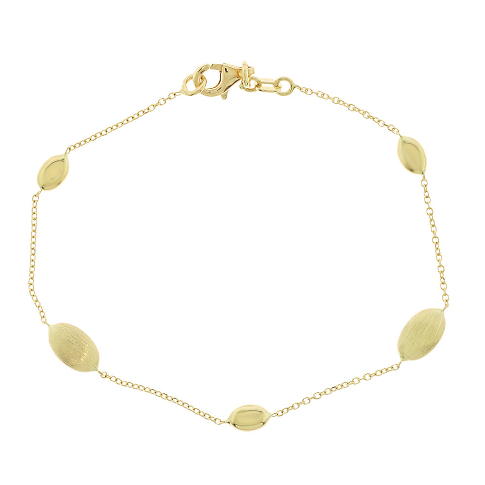 Gold Bead Bracelet