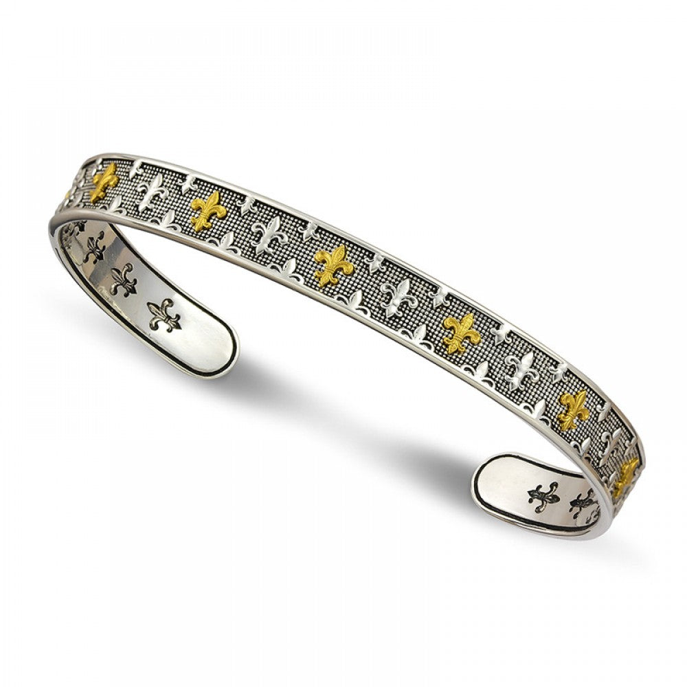 Silver Bangle With Designs