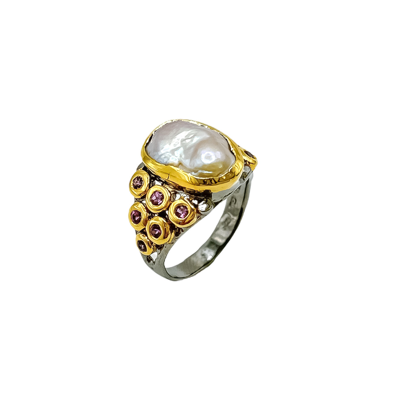 Baroque Pearl Ring