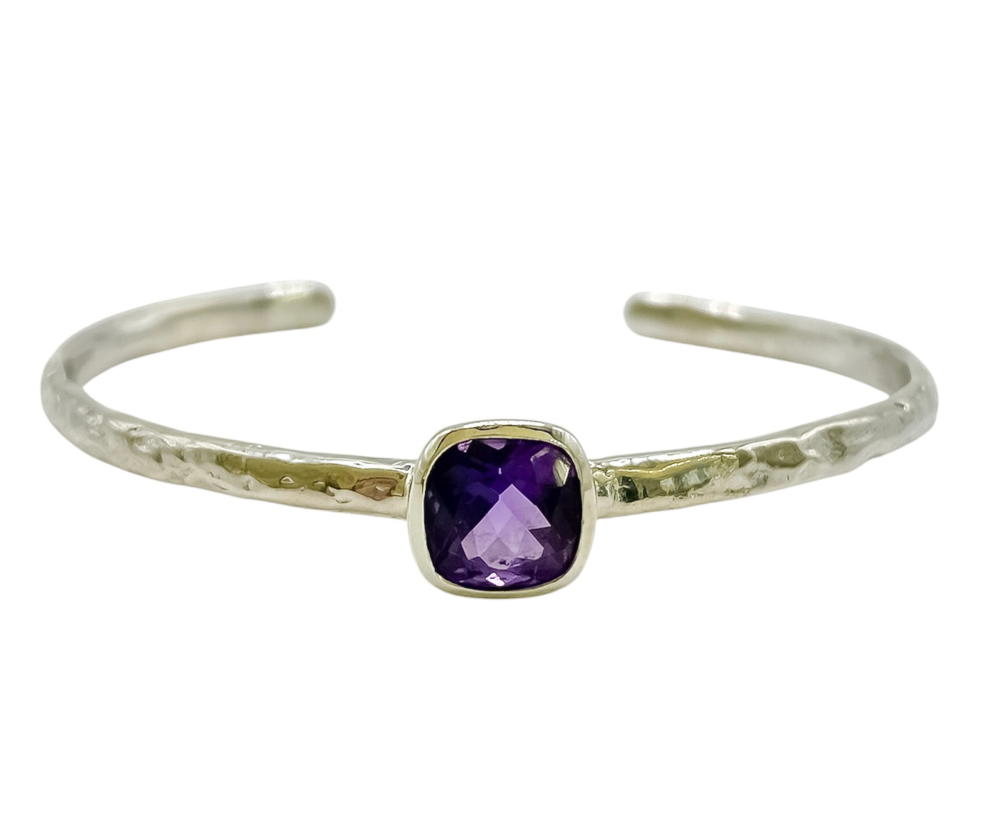 Bangle With Amethyst