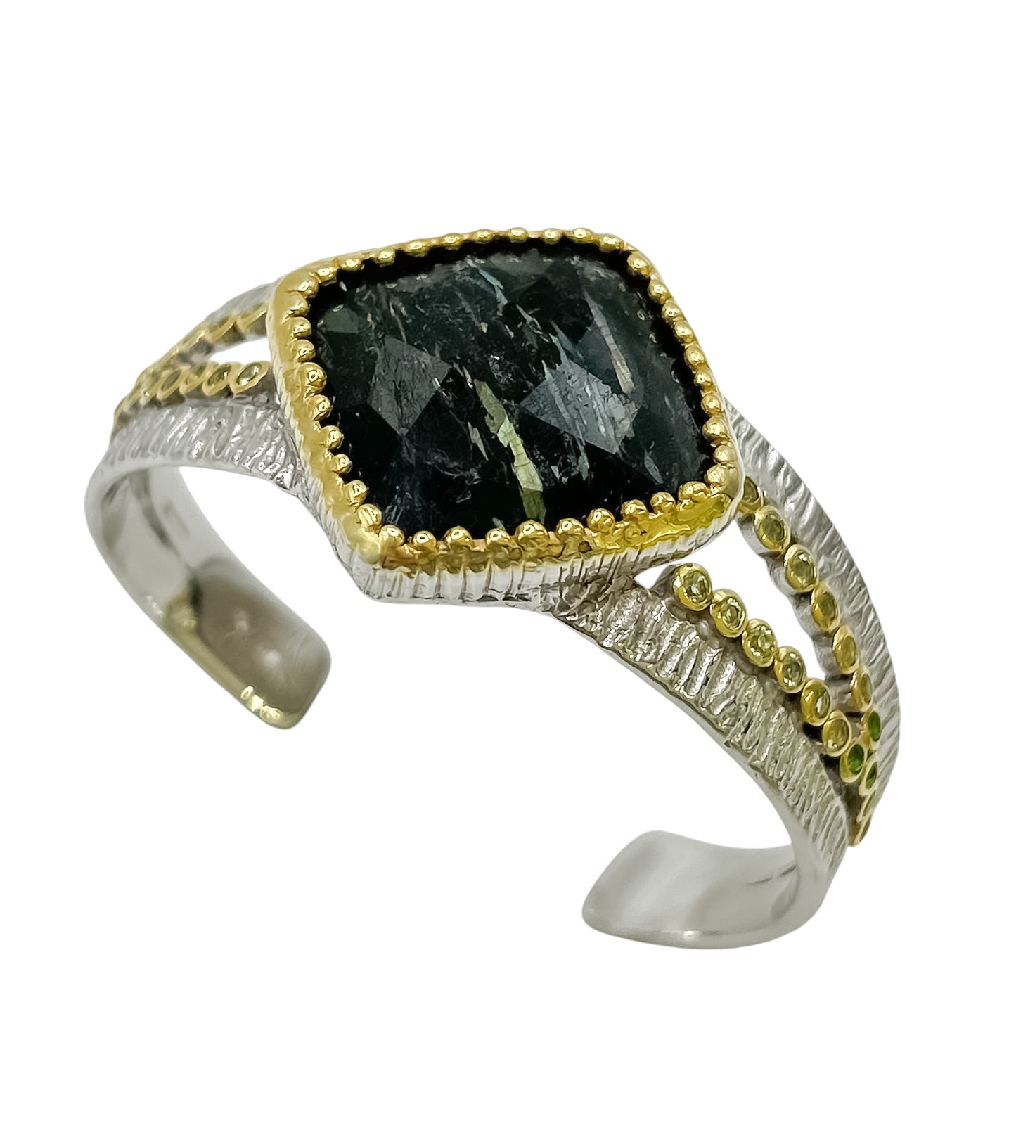 Silver Bangle With Nommite