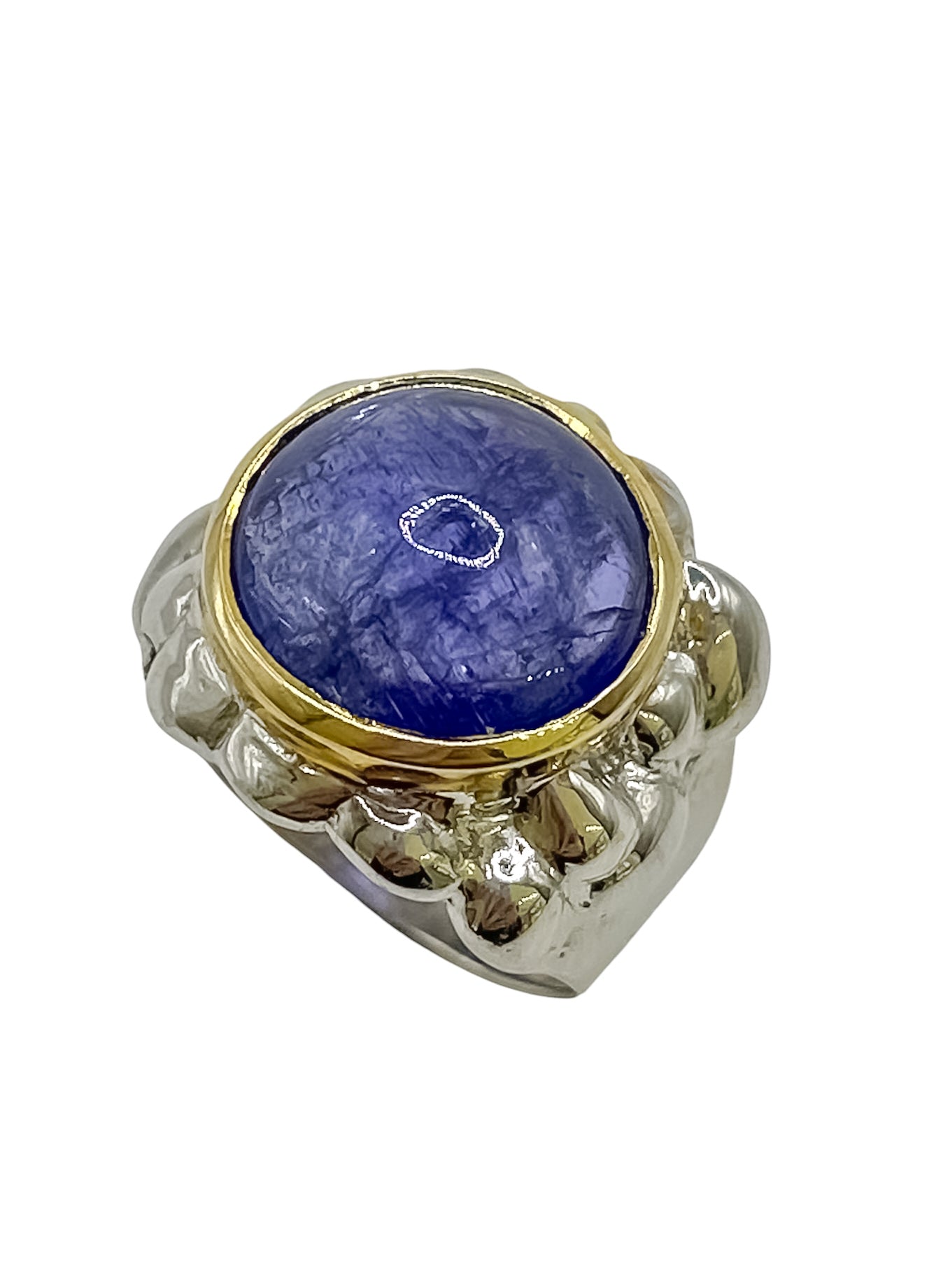 Silver Ring With Tanzanite