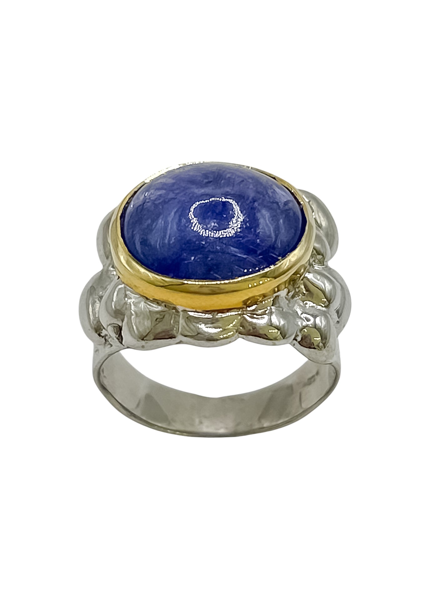 Silver Ring With Tanzanite