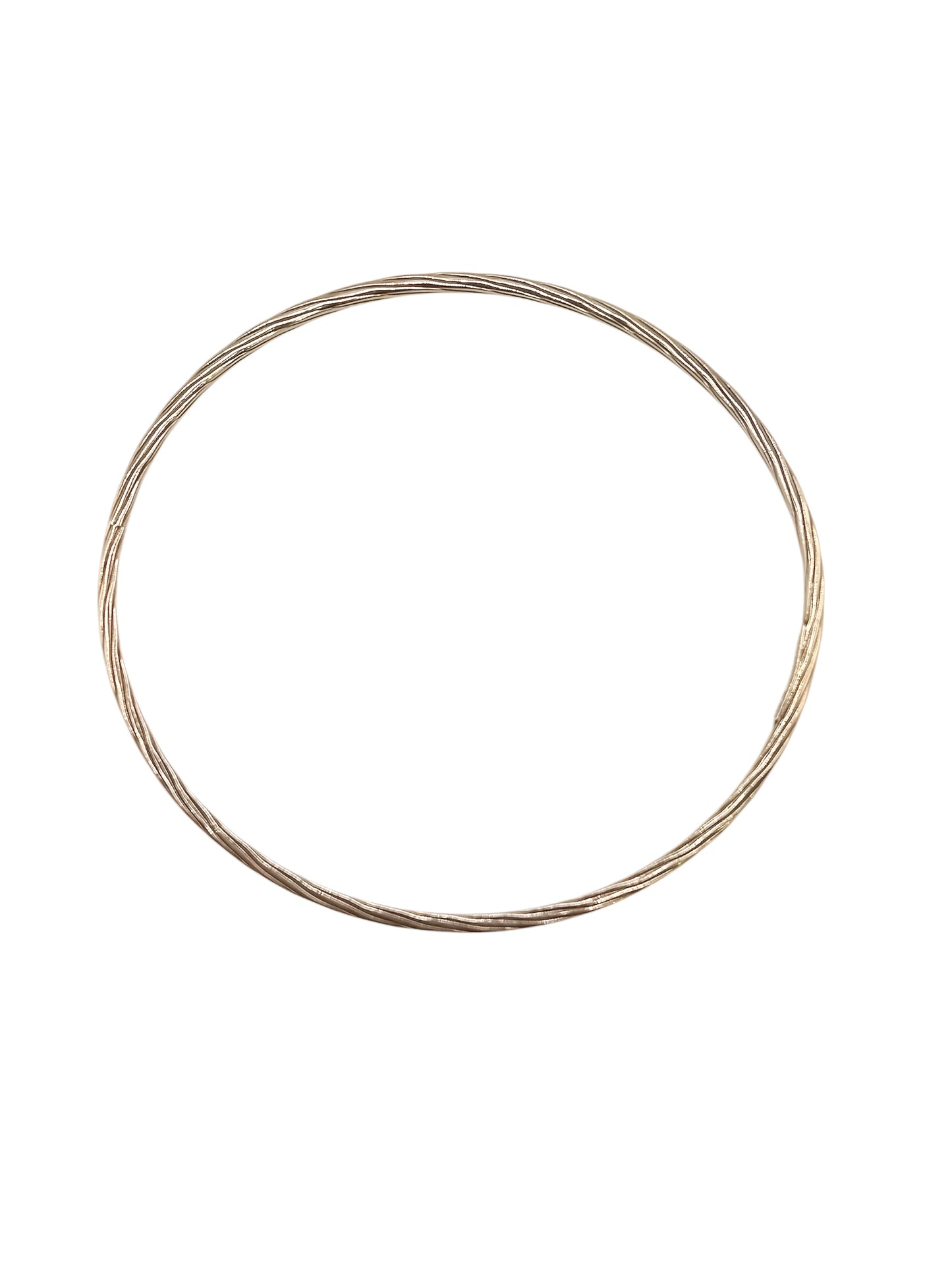 Rose colored bangle