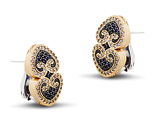 Stud Earrings With Stones