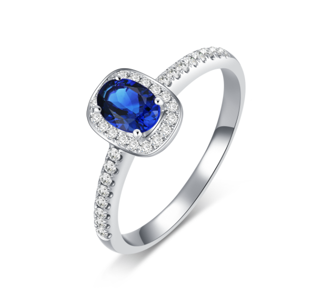 Diamond Sapphire Ring