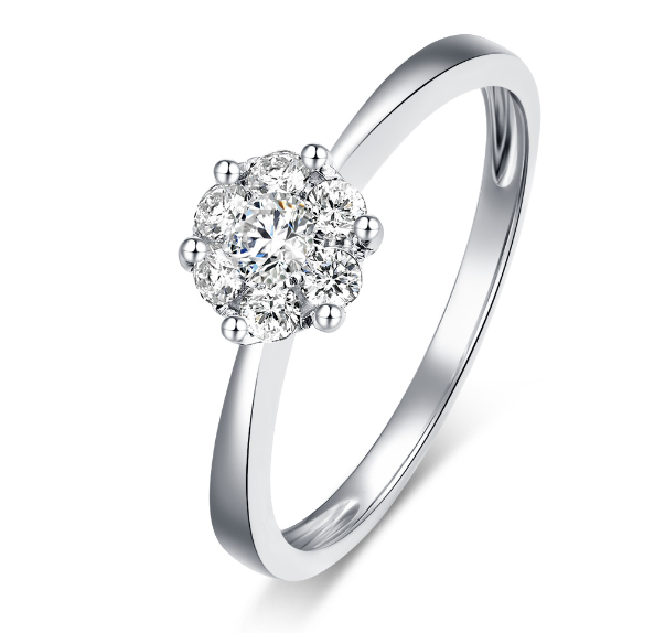 Diamond Illusion Set Ring