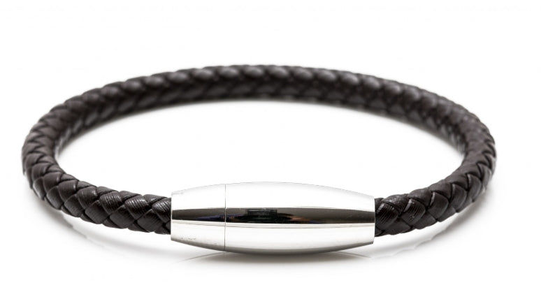 Dark Brown Leather Bracelet