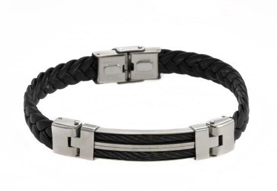 Braided Leather Bracelet