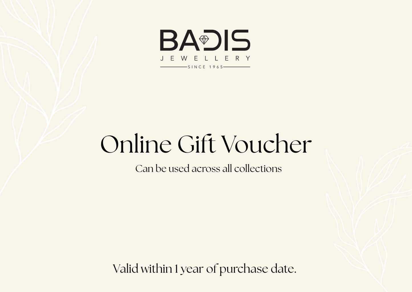 Gift Card Voucher