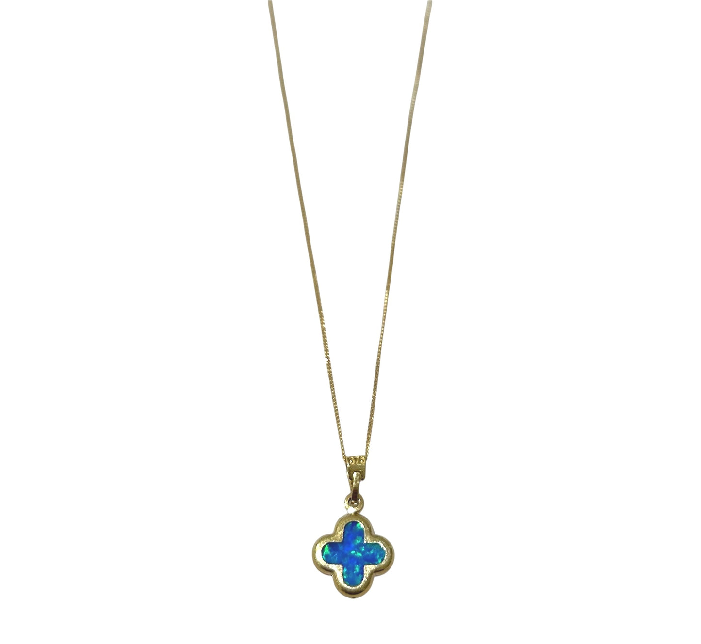 Blue Pendant Necklace