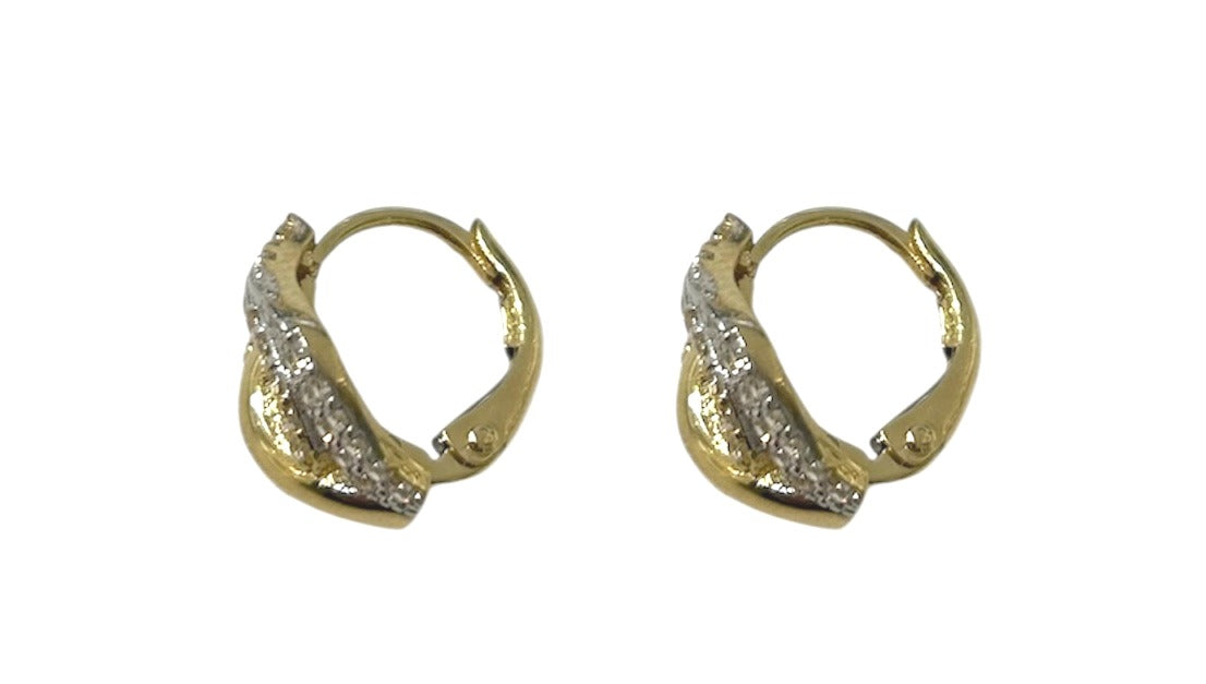 Gold Leaf Earrings