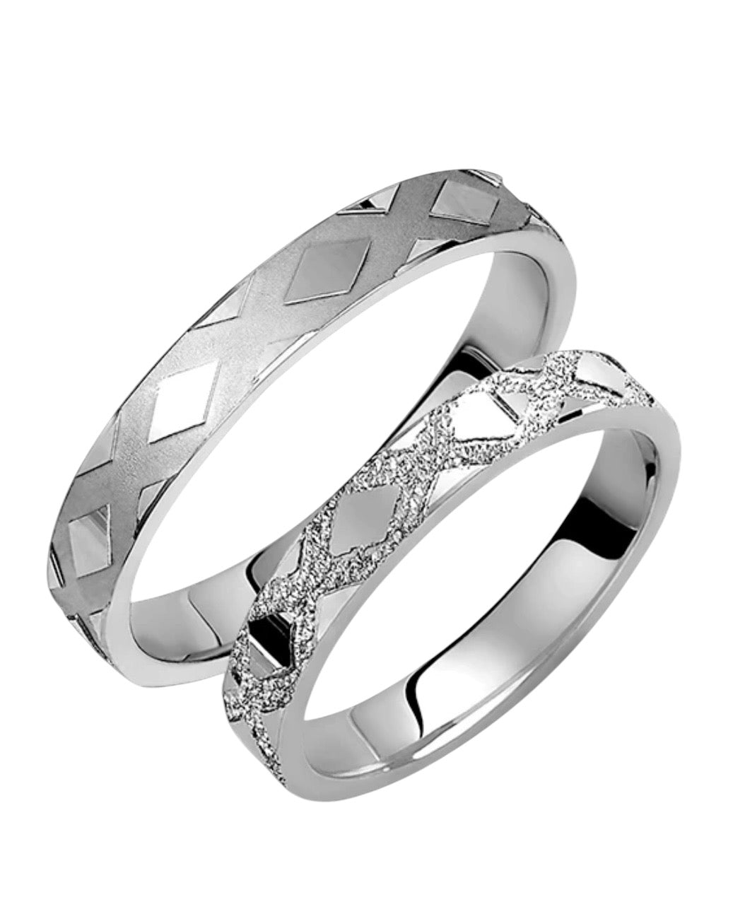 Set of Wedding Bands - VAL412B/A