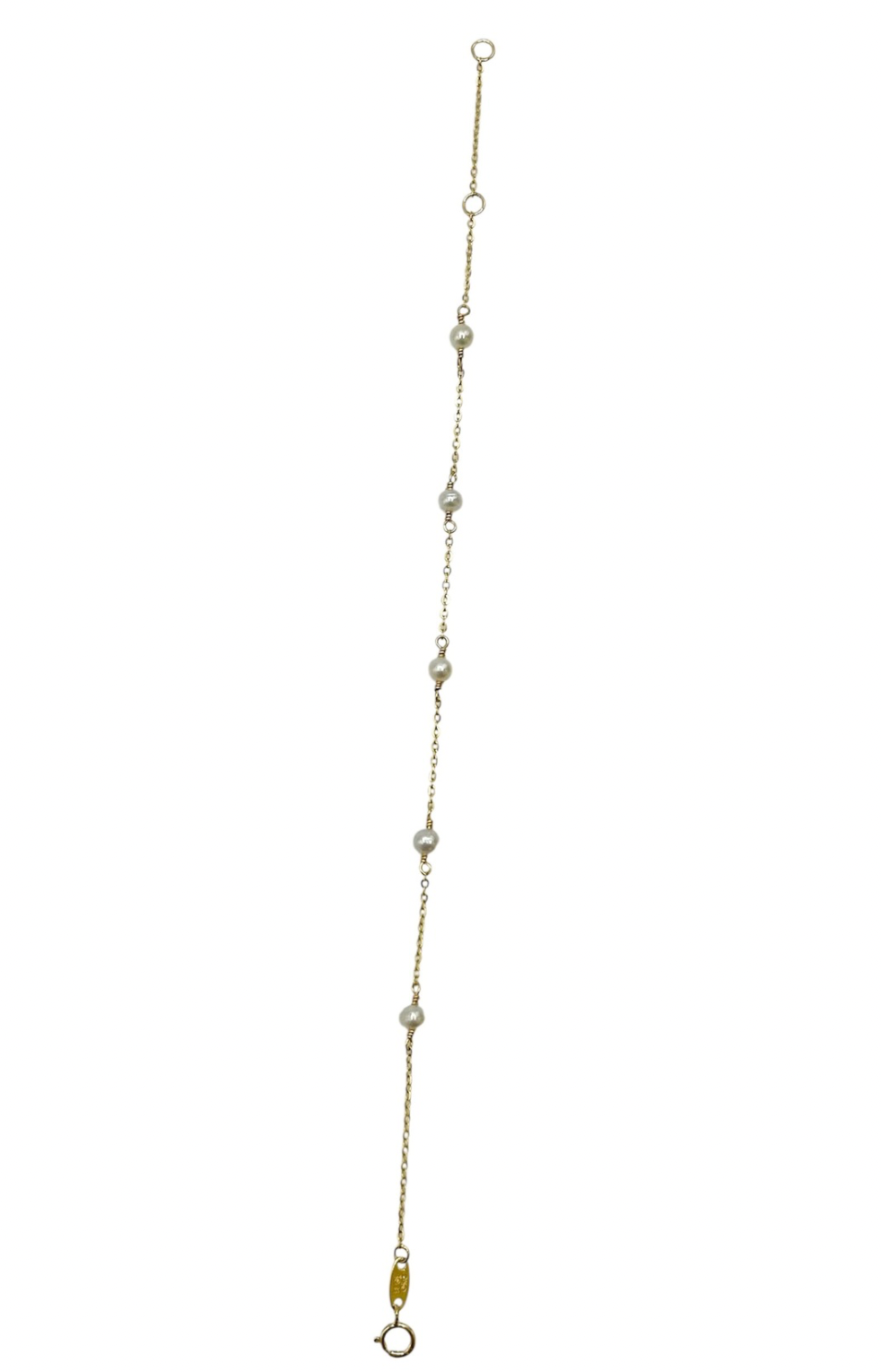 Gold Pearl Bracelet