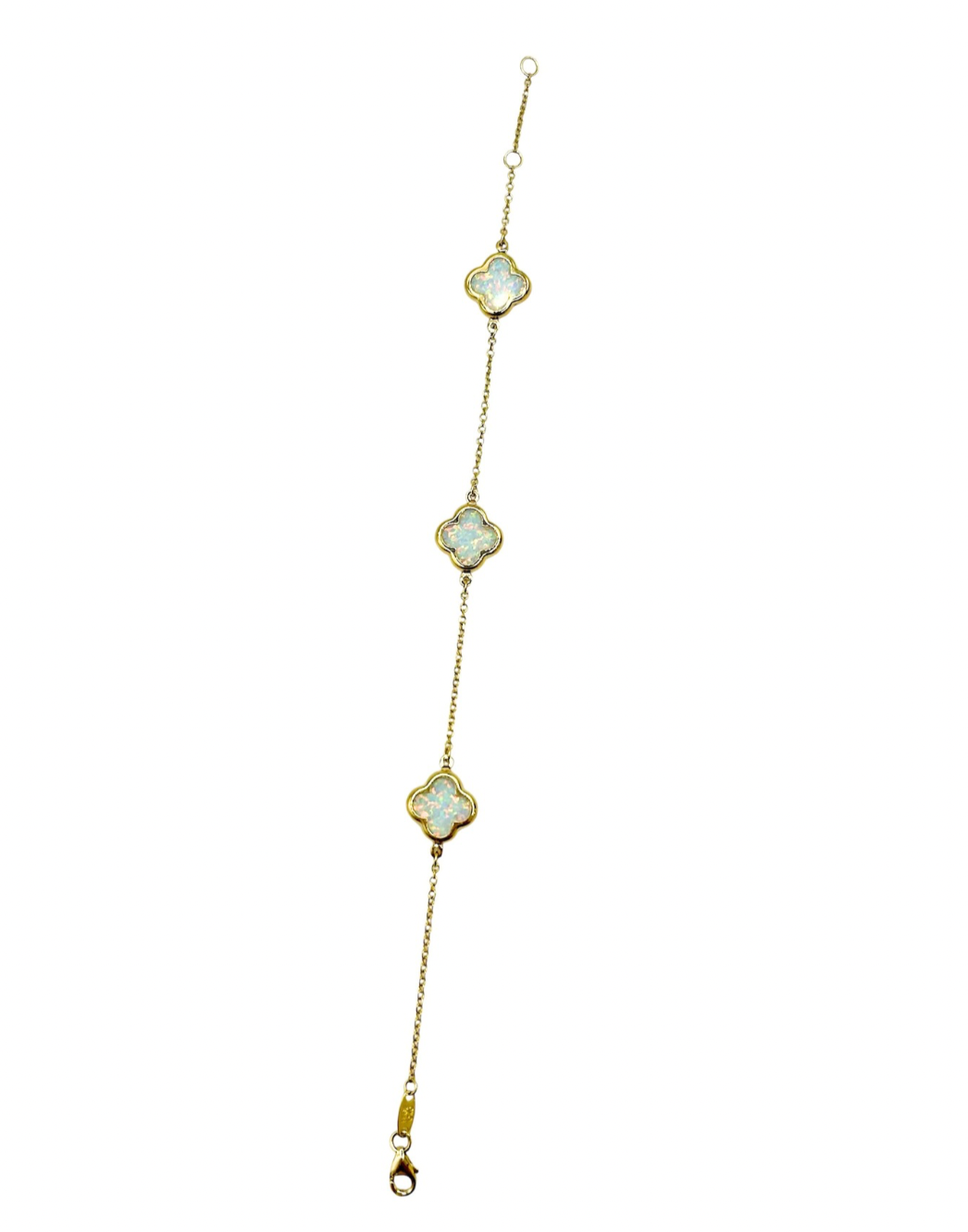 Opal Clover Bracelet