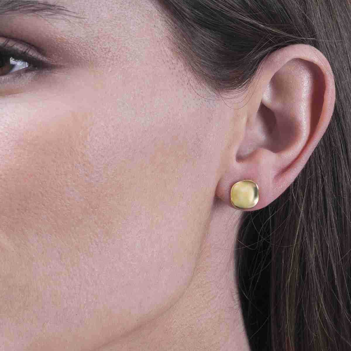 Yellow Gold Studs