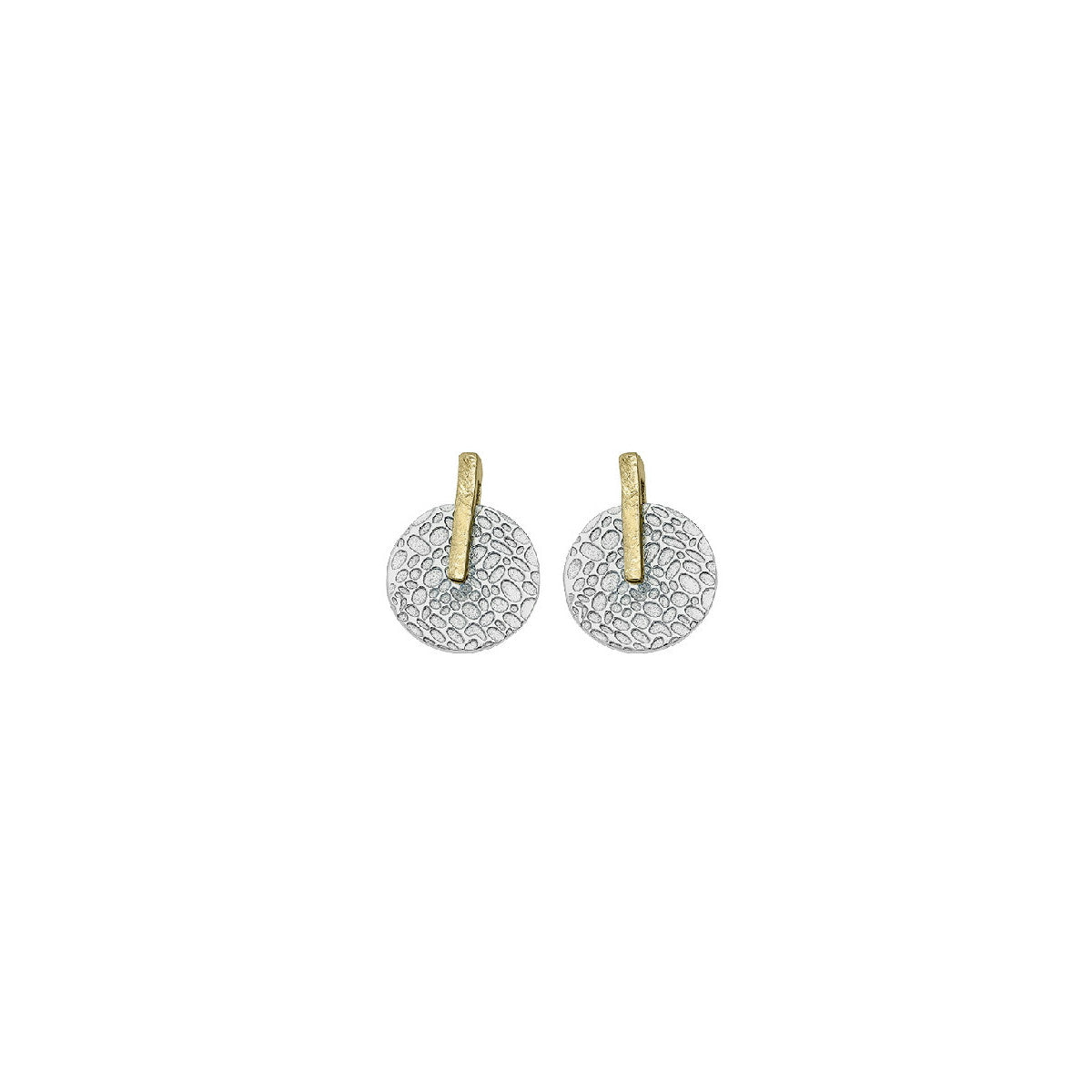 Dual Colour Stud Earrings
