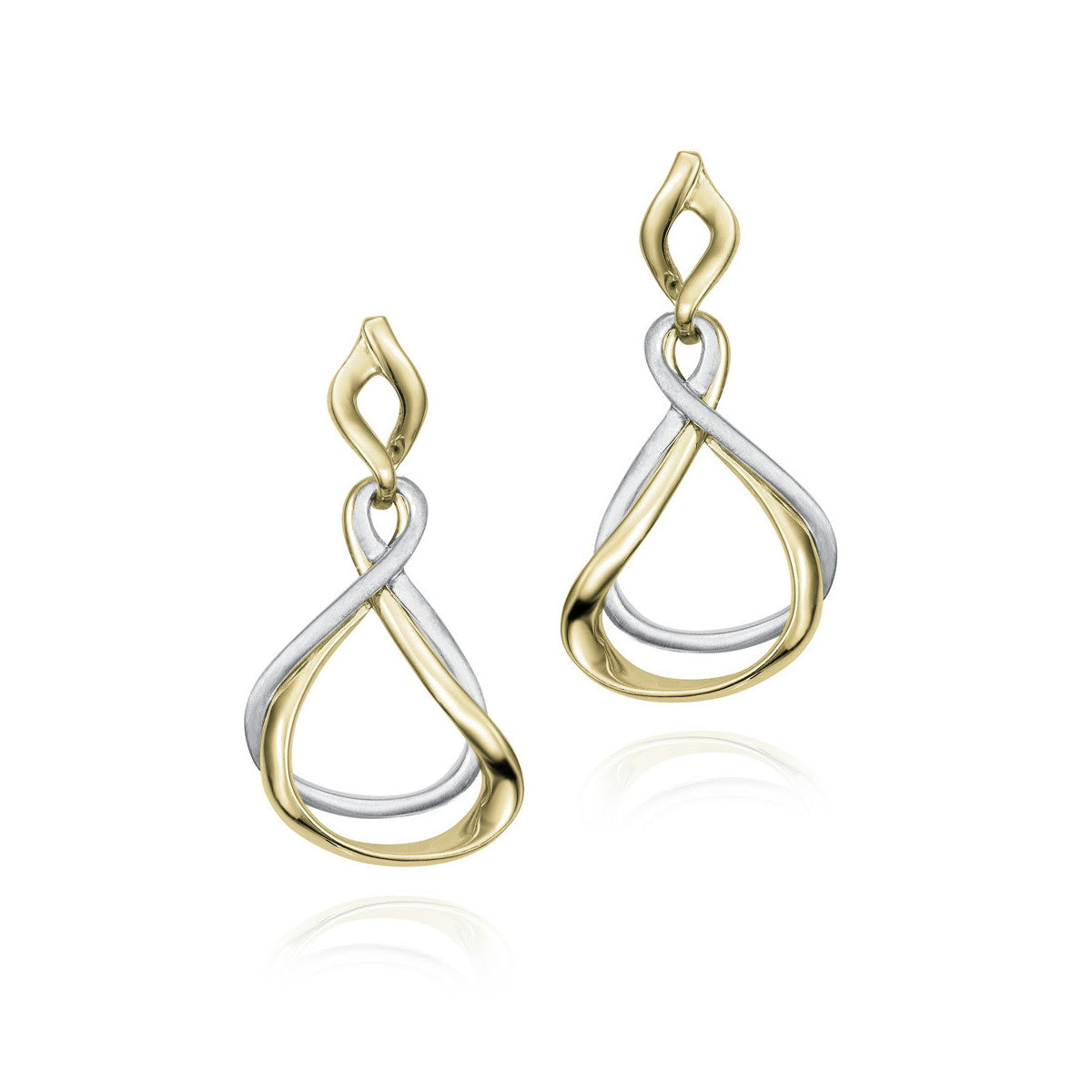 Dual Colour Earrings