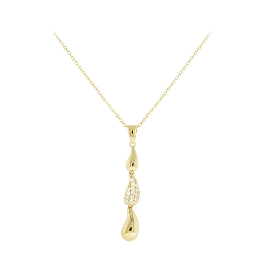Gold Droplet Necklace