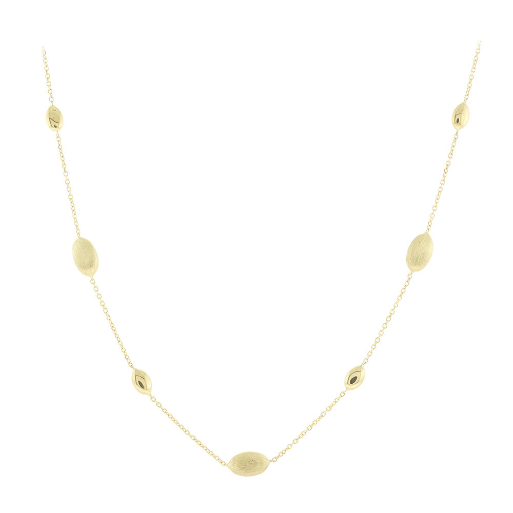 Gold Bead Necklace