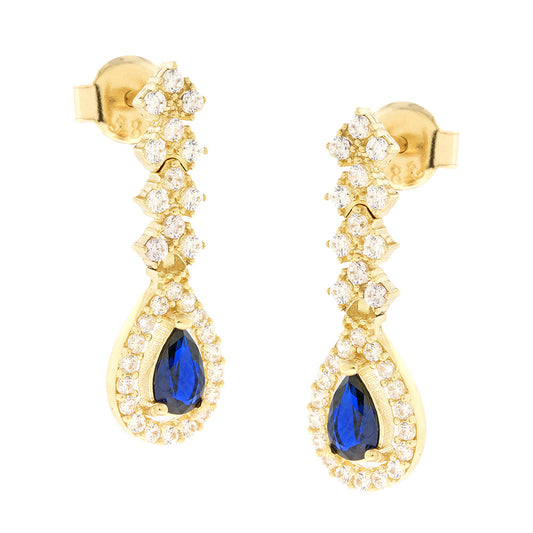 Yellow Gold Drop Earrings