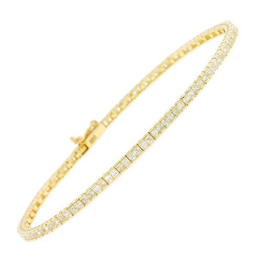 Gold Tennis Bracelet