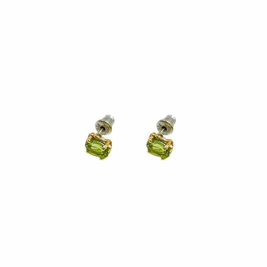 Peridot Stud Earrings