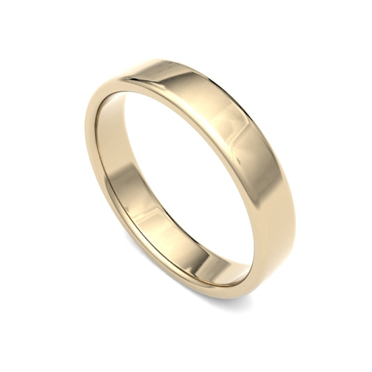 4mm Soft Court in 18K Yellow Gold