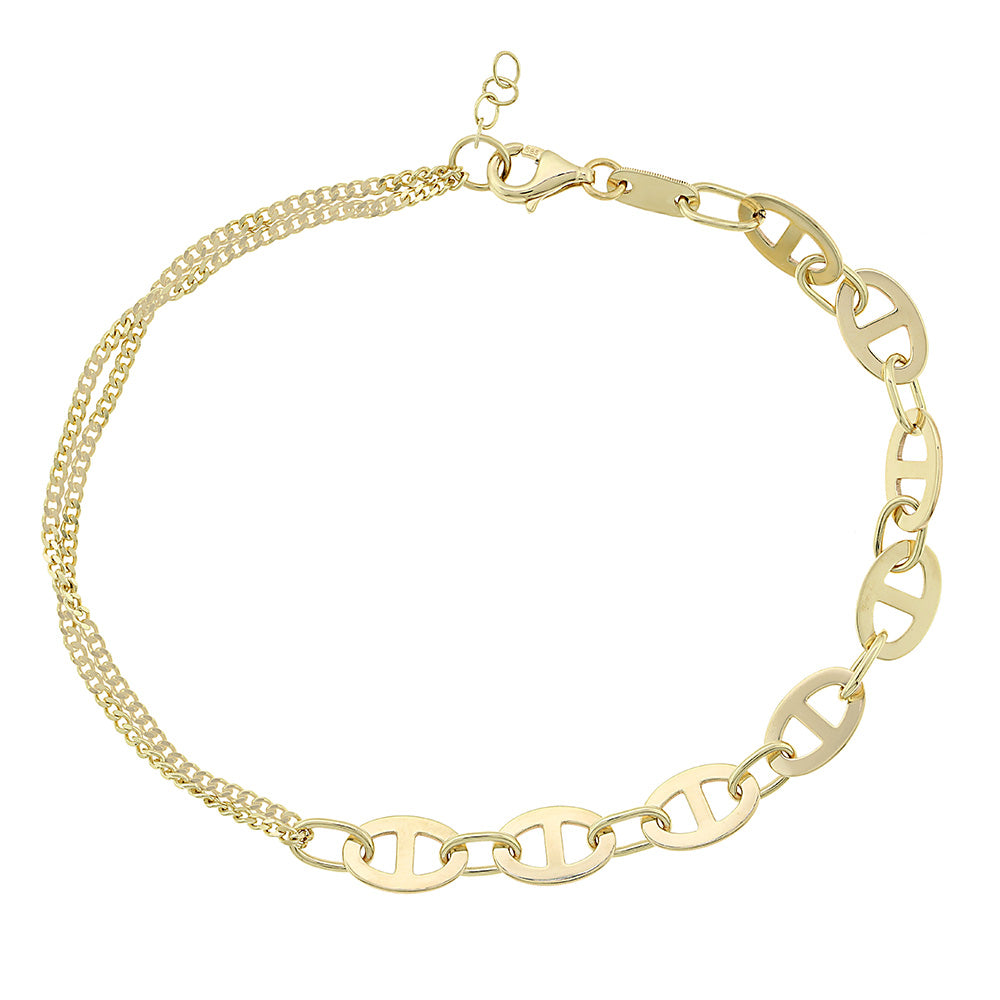 Gold Chain Bracelet