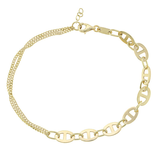 Gold Chain Bracelet