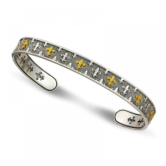 Silver Bangle With Designs