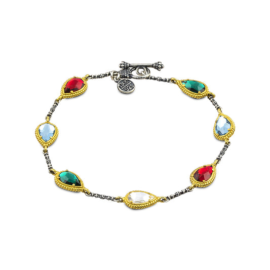 Silver Reversible Bracelet