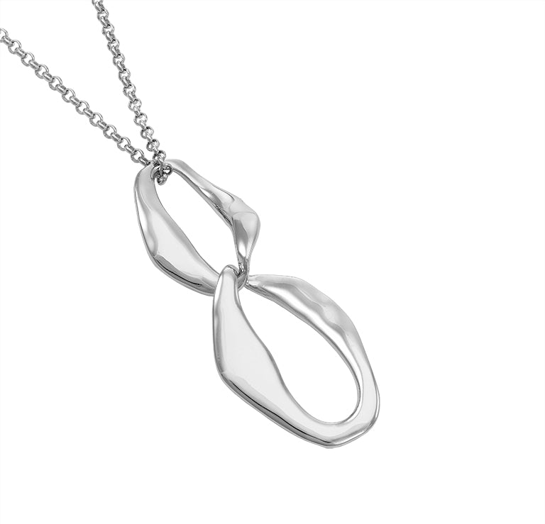 Silver Links Necklace