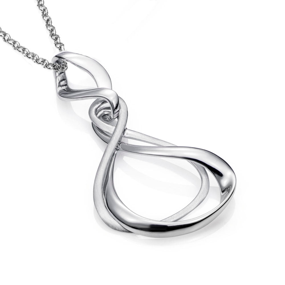 Silver Modern Necklace