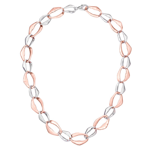 Rose Gold & Silver Necklace