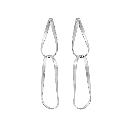 Silver Links Earrings