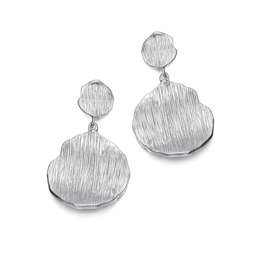 Silver Drop Earrings