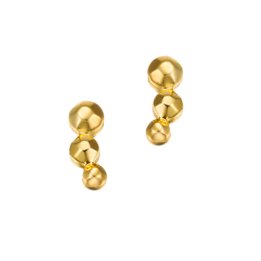 Gold Stud Earrings