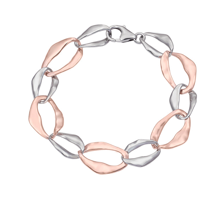 Rose Gold & Silver Bracelet