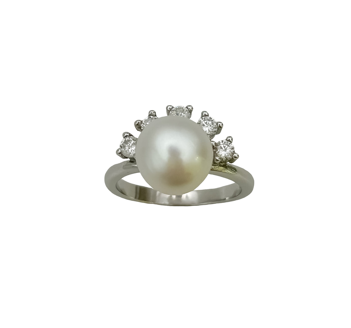 Silver Pearl Ring