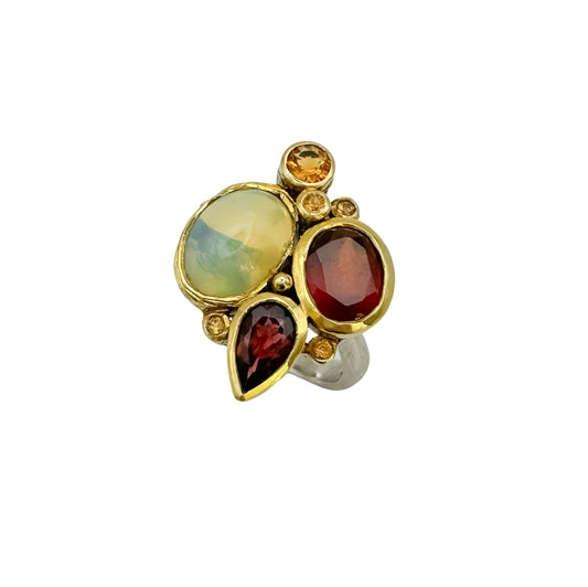 Semi Precious Stone Ring