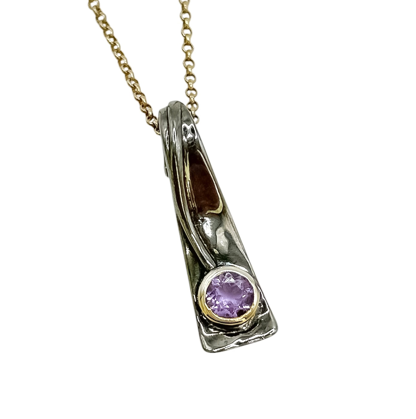 Necklace With Amethyst