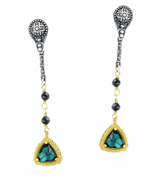 Silver Drop Earrings