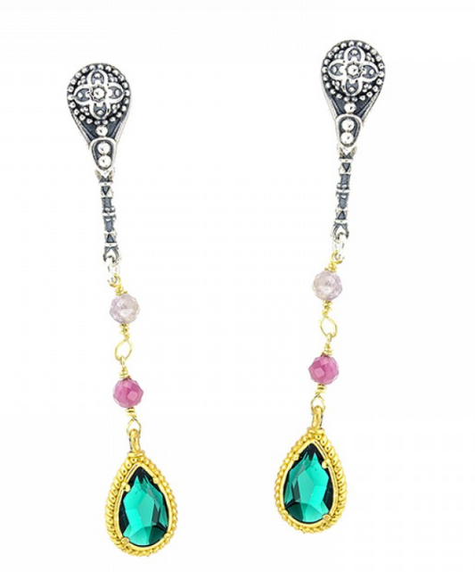 Silver Drop Earrings