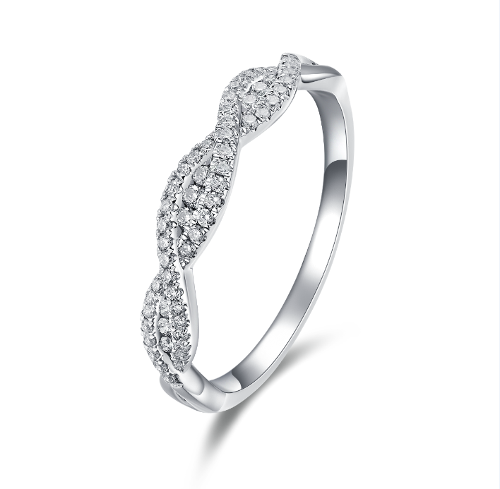 Diamond Twist Ring